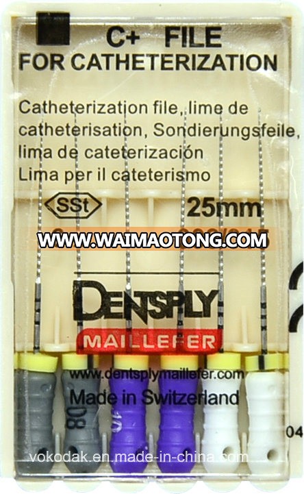 Dentsply Maillefer Catheterization C+ Files Root Canal Treatment Files