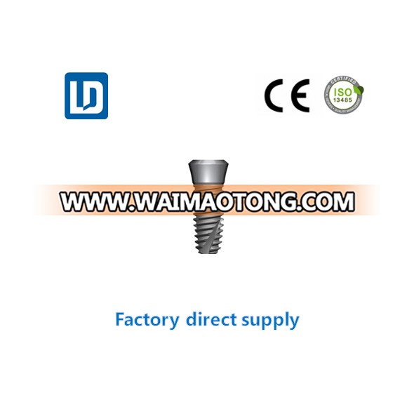 DENTAL IMPLANT Ce certififcate Internal Octa and Non-submerged tissue Level compatible with ITI Titanium based dental implant